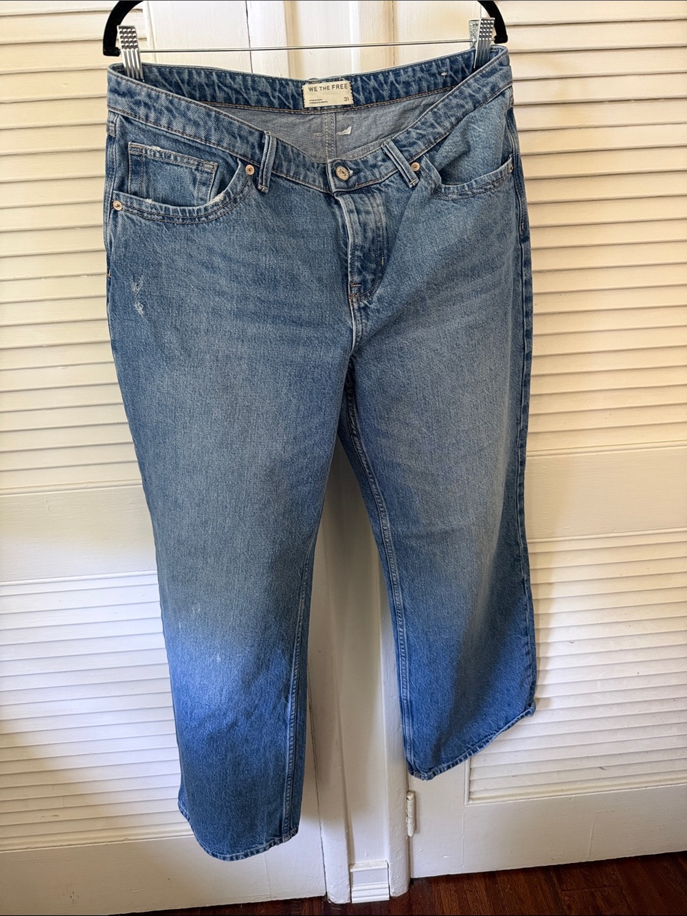 Free People We The Free Tennessee Low Riders Women’s Button Fly Size 31